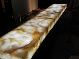Stonecutters - Illinois - Quartzite over LumaPex with contour illumination